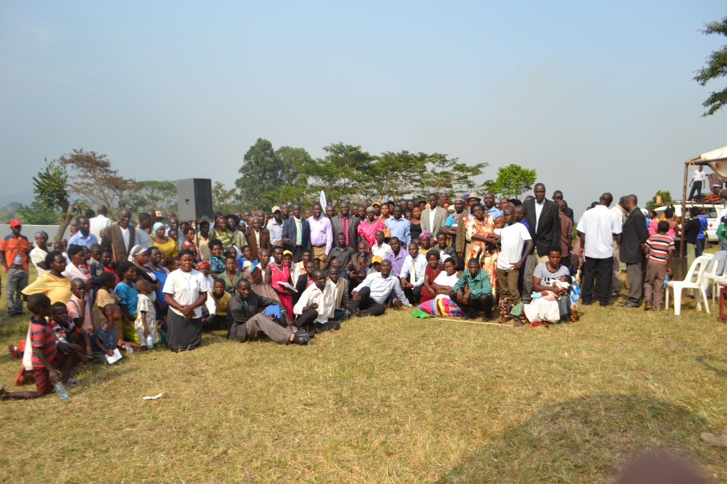 NFA and Communities around Matiri Central Forest Reserve after signing a CFM Agreement